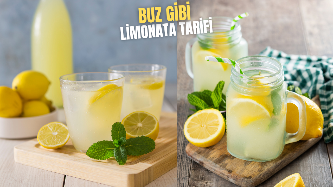 BUZ GİBİ LİMONATA TARİFİ