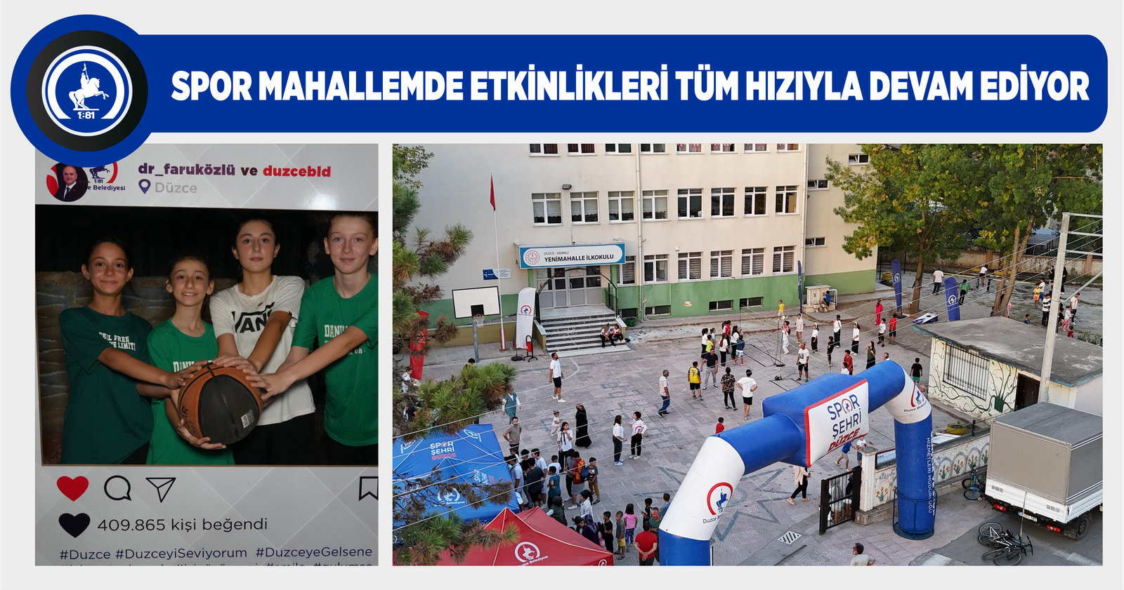 DÜZCE’DE SPOR ETKİNLİKLERİ TÜM HIZIYLA DEVAM EDİYOR