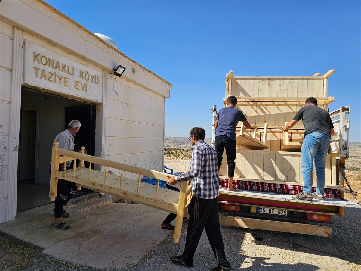 Mardin Taziye Evlerinin İhtiyaçları Gideriliyor