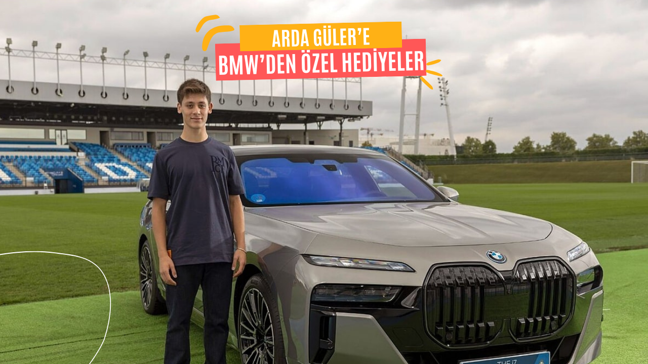 Arda Güler’e BMW’den Özel Hediyeler