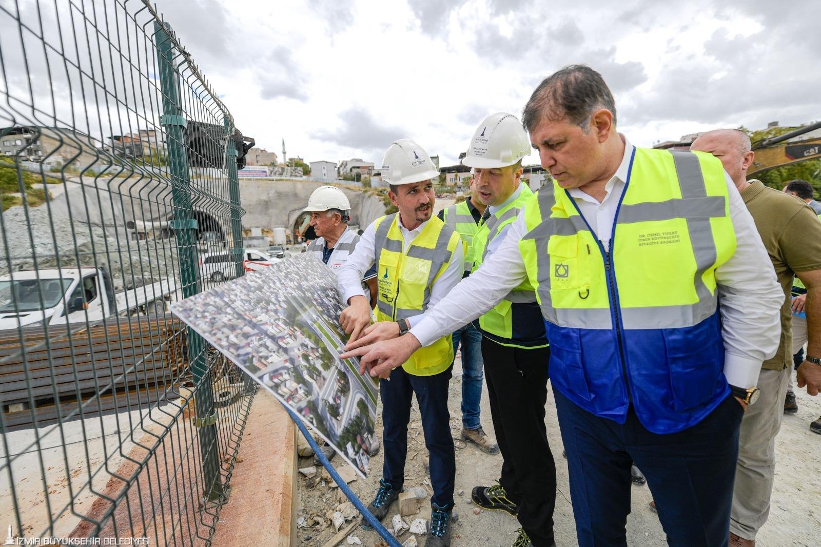 İzmir Buca Onat Tüneli’nde kazıların yüzde 80’i tamamlandı