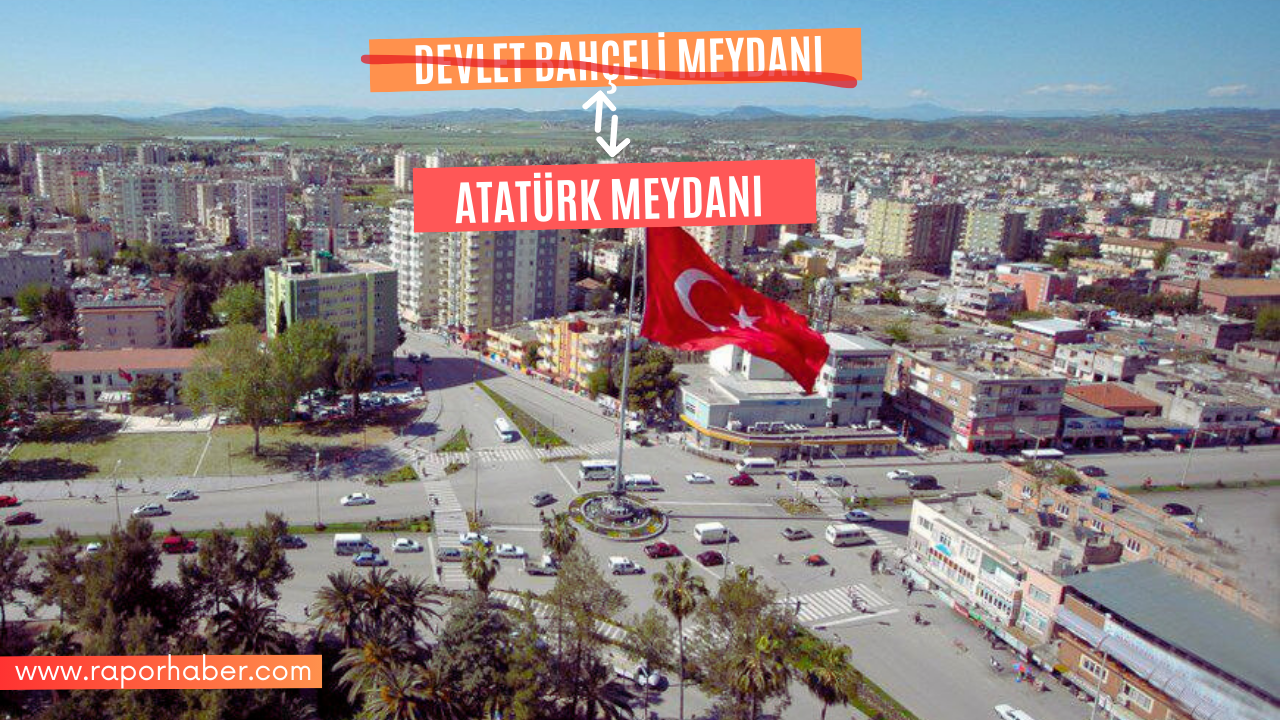 Manisa’da Bahçeli Meydanı Atatürk Meydanı Olarak Değiştirildi