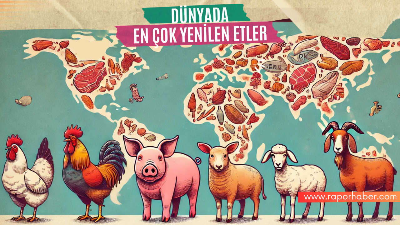Dünyada en çok tüketilen etler