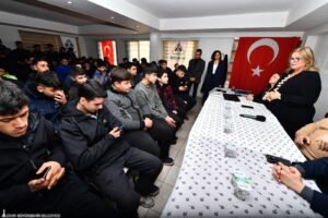 Sanayide çalışan gençlere ekipman desteği