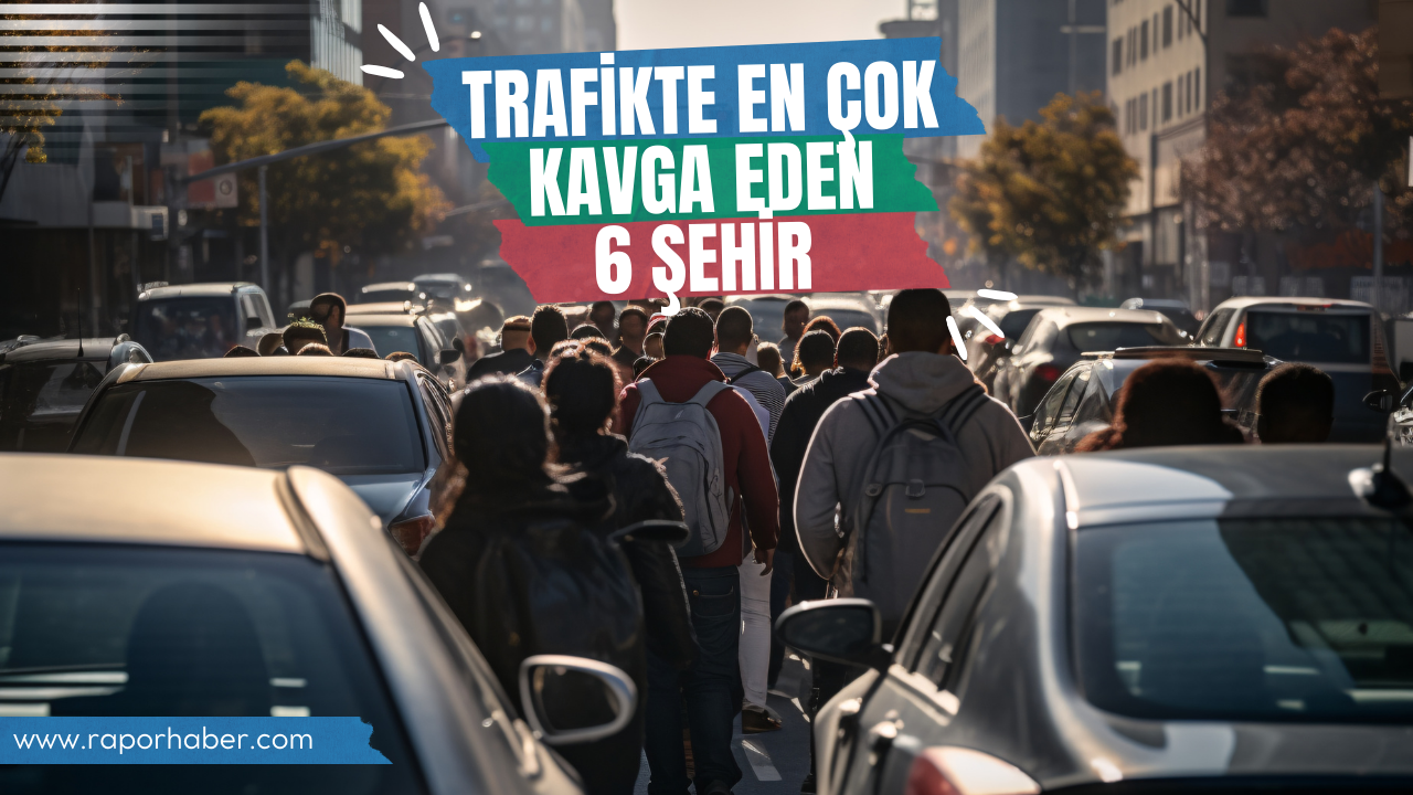 Trafikte en çok kavga eden şehirler