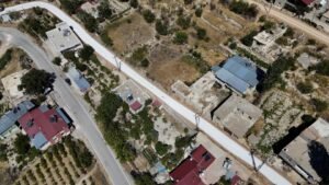 Mut'un Çömelek Mahallesi İlk Kez Asfalta Kavuştu