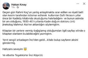 Rahmi Koç'un Anlattığı Fıkranın Gerçek Hikayesi